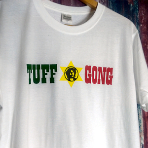 送込 TUFF GONG RECORDS タフゴング　ボブ マーリー 半袖Tシャツ　白　2XLサイズ