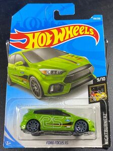 ホットウィール HOTWHEELS FORD FOCUS RS フォード フォーカス 緑