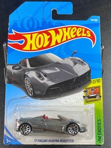 ホットウィール HOTWHEELS 17 PAGANI HUAYRA ROADSTER パガーニ ウアイラ ロードスター シルバー