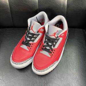 【新品未使用】Nike Jordan 3 Retro SE Unite Fire Red CK5692-600 26cm ナイキ ジョーダン AJ3 Yeezy Boost イージーブースト スニーカー