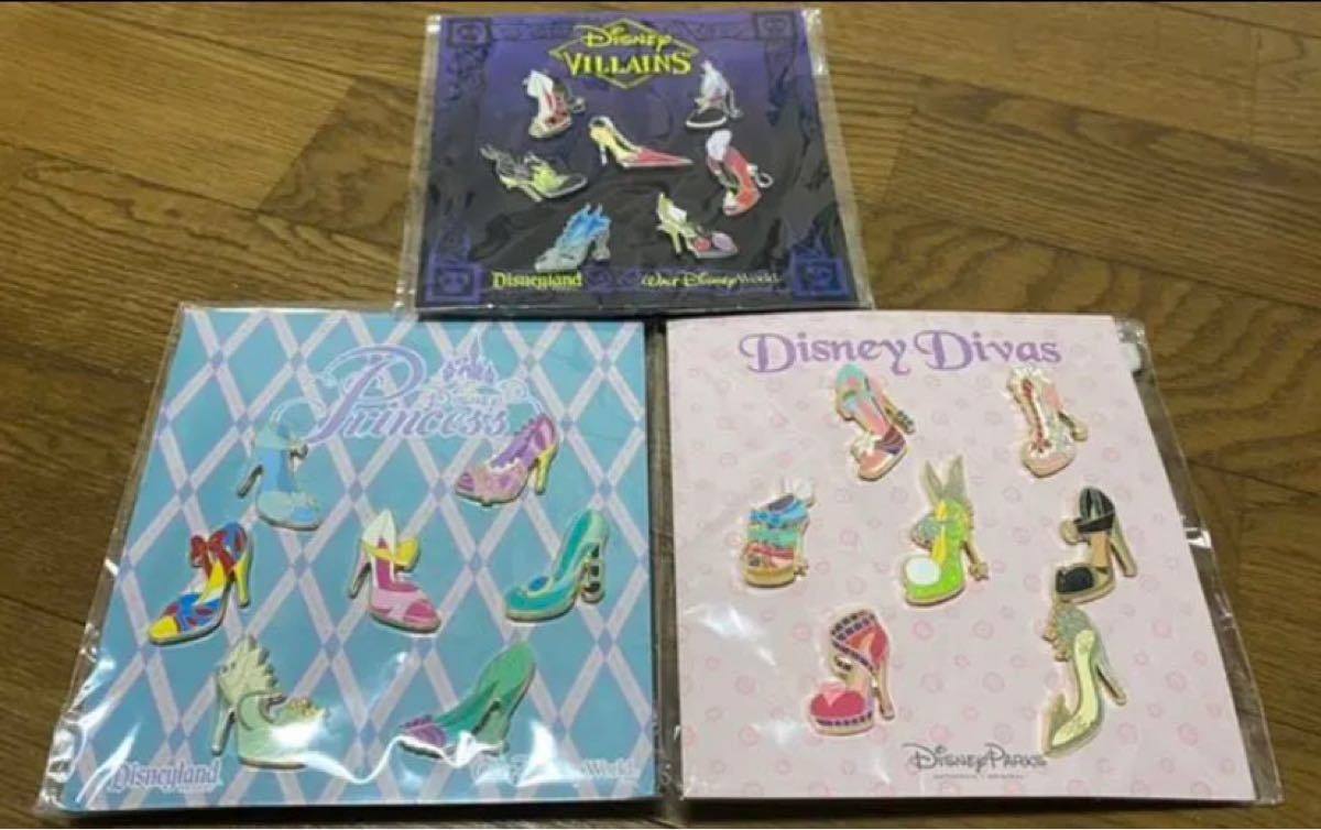 22年レディースファッション福袋特集 Wdw ウォルトディズニーワールド ピンバッジ セット プリンセス ヴィランズ シュー ヒール シューズ 新品未使用 日本未発売 その他テレビ アニメ キャラクターグッズ Www Comisariatolosandes Com