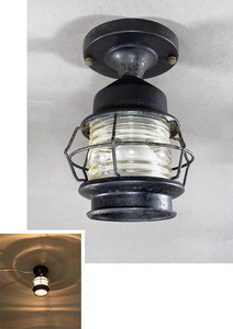 1930's アンティーク USA 外灯 ポーチライト ランプ o.c.white ビンテージ/玄関/ポスト/什器/リノベーション/ハンガー/照明/シャビー/ドア