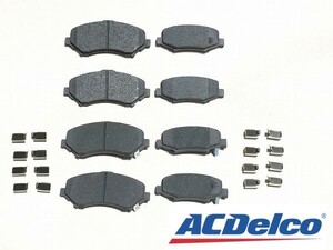 {07-16y front + rear rom and rear (before and after) } brake pad brake pad * Jeep JK Wrangler Jeep Wrangler*AC Delco front side after side one stand amount 
