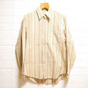 F10 * CalvinKlein Jeans * Calvin Klein jeans long sleeve shirt tea / stripe series used size M