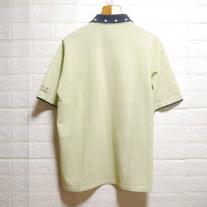 F16 □ Grand Slam Munsingwear □ グランドスラムマンシングウェア ポロシャツ 緑系 中古 サイズＭの画像2