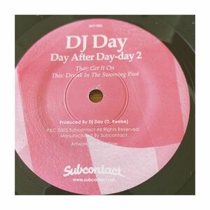 Dj Day / Day after Day-day 2 7inch