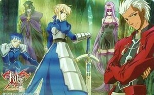 テレホンカード ランサー キャスター セイバー アーチャー Fate/stay night Blu-ray BOX 購入特典 限定品 テレカ FGO TYPEMOON