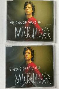 Mick Jagger. CDシングル,Visions Of Paradise. EU盤2種.2枚まとめて.ミックジャガー,ローリングストーンズ,rolling stones.