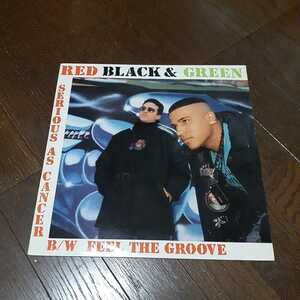 RED BLACK & GREEN / SERIOUS AS CANCER / FEEL THE GROOVE //KUT MASTA CURT/CURTIS MAYFIELD/JIMMY CASTER BUNCH/ミドル/ウエッサイ 