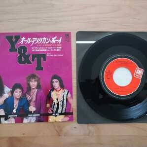★オール・アメリカン・ボーイ All American Boy★Y&T ワイ・アンド・ティー★レコード★中古品