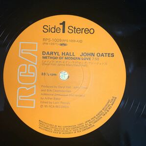 12インチ/DARYL HALL & JOHN OATES / METHOD OF MODERN LOVE (DUB VERSION) ダリル・ホールとジョン・オーツ 国内盤 RPS-1009の画像4