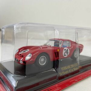 アシェット フェラーリコレクション 1/43 Ferrari 250GTO #24 24h Le Mans 1963年 ルマン 24時間レース ミニカー モデルカー