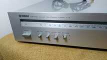 1円スタート　ジャンク　YAMAHA NS SERIES T-3 HAMAMATSU JAPAN NATURAL SOUND FM STEREO TUNER チューナー　アンプ　オーディオ機器　_画像3