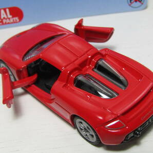 SIKU PORSHE Carrera GT 1/64 ポルシェ カレラ GT 1506 未展示品 レッド RED ジク siku 911 930 Turboの画像5