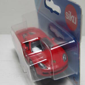 SIKU PORSHE Carrera GT 1/64 ポルシェ カレラ GT 1506 未展示品 レッド RED ジク siku 911 930 Turboの画像8