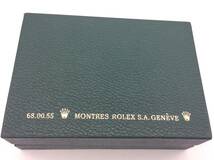 D99● ROLEX ロレックス/OYSTER オイスター 時計箱 箱のみ 空箱 グリーン 空箱 68.00.55 ●_画像5