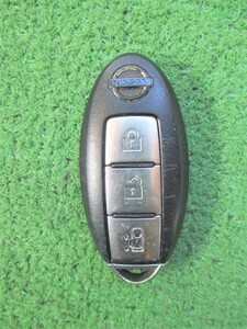 Nissan подлинный интеллектуальный ключ 3 кнопки остались за кнопкой слайд -дверей Serena C25 без ключа