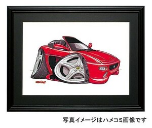 イラスト フェラーリF355（スパイダー）