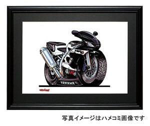 イラスト YZF-R6（黒）