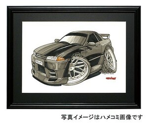  иллюстрации Skyline R32GT-R( передний )