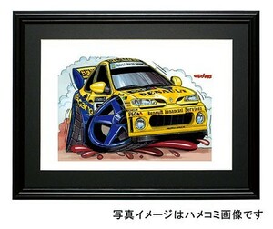  illustration Megane ( Rally * yellow )