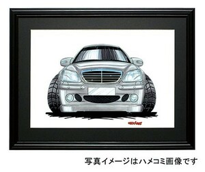 イラスト Ｓクラス W220（前）