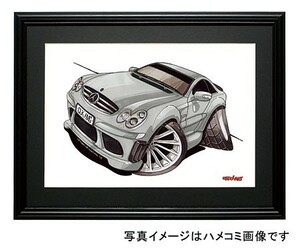 イラスト CLK AMG(銀・前）