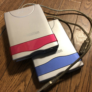 imation イメーション 3.5インチ フロッピーディスクドライブ USB FLOPPY DISK DRIVE FDD ミツミ MITSUMI D353FUE 2台セット