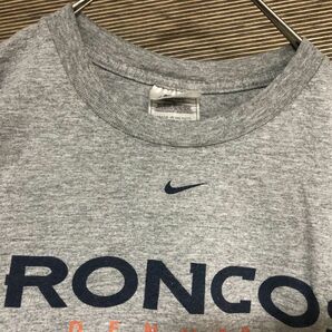 ナイキ 90s メキシコ製 NFL 半袖Tシャツ デンバーブロンコス A5 NIKE コラボ アメリカンフットボール ビンテージ スウォッシュロゴの画像6