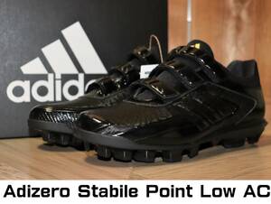 即決【新品】 adidas ★ Adizero Stabile Point Low AC 野球スパイク (26.5cm) ★ アディダス FY1814 アディゼロ スタビル ポイント ロー
