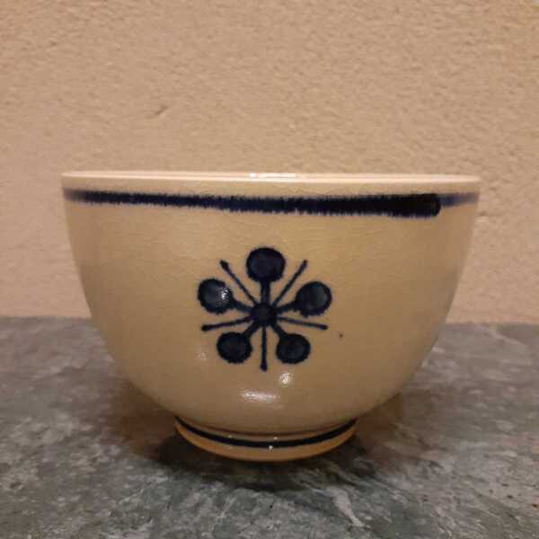 茶碗 春峰 利休梅 約11.5cm×7.5cm