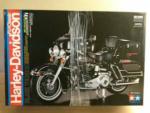 未開封 1/6 タミヤ ハーレー ダビッドソン FLH クラシック ブラック バージョン 16037 個人 TAMIYA Harley Davidson FLH Classic Black