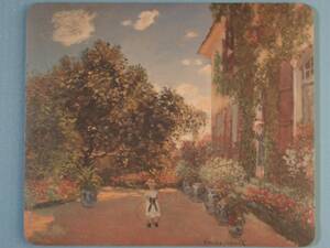 Claude Monet "The Artist`s House at Argenteuil" Mousepad (Manticore Products)