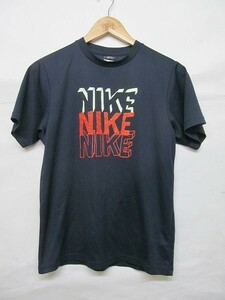 NIKE ナイキ DRIFIT ショートスリーブ Tシャツ 半袖 ジュニア L 150 紺 b14103