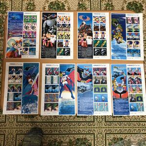 科学技術とアニメヒーローヒロインシリーズです。 8シートです。