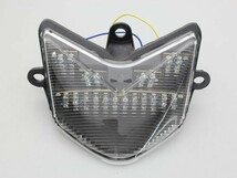 【特】カワサキ ZX-10(04-05年) テールランプ ウインカー クリア w032_画像1