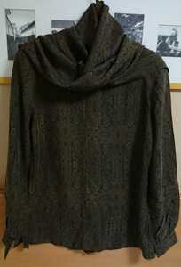 [ неношеный товар ] женский / женский / блуза Burberry Burberry peiz Lee рисунок шарф есть шелк блуза 11 номер 
