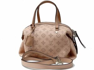 箱・袋 付/48万【極美品】ルイヴィトン/LOUIS VUITTON マヒナ アステリア 2WAY バッグ マグノリア(ピンク) レザー M54673 AH2167