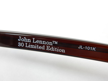 レア☆ K18 ジョン・レノン 限定 18金フレーム 度付き JL101K 日本製 ツーポイント 眼鏡 メンズ JOHN LENNON ゴールド 金無垢_画像5