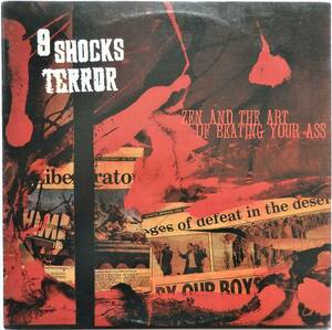 【2001年再発盤/パープルマーブル盤/USオハイオハードコア】 9 SHOCKS TERROR / Zen And The Art Of Beating Your Ass