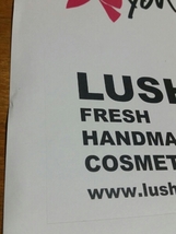 LUSH 　シール　非売品　　ラッシュ_画像3