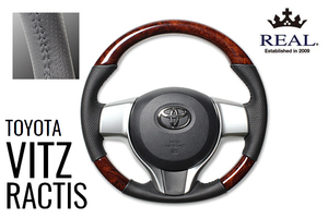 Реальная реальная подлинная замена рулевого управления Toyota Vitz (130 Series) декабрь 2010-Color: коричневый дерево Номер детали: P130-BKK