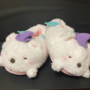 映画 すみっコぐらし ふわふわぬいぐるみスリッパ しろくま ルームシューズ スリッパ グッズ ぬいぐるみ