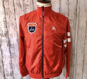 【le coq sportif golf】ルコック ゴルフ ゴルフウェア 2way ジャケット ベスト メンズ M レッド系 美品！