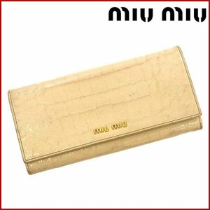 Miu Miu Wallet -Style -стиль дешевая немедленная доставка [используется] x10381