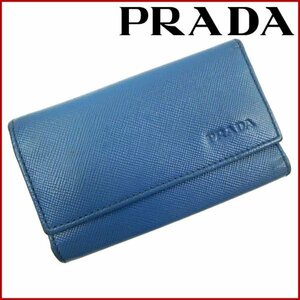  Prada чехол для ключей немедленная уплата [ б/у ] X14016