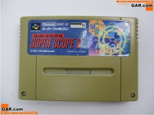 JP44 SFC/スーパーファミコン/スーファミ ソフト 「スーパースコープ6」 カセット ゲーム テレビゲーム コレクション