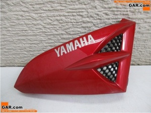 JG96 バイクパーツ YAMAHA/ヤマハ JYM125B YBR125 タンクシュラウドカバー サイドカバー レッド/赤 傷あり