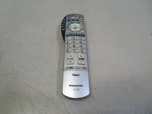 EN66 Panasonic/パナソニック テレビ リモコン N2QAYB000201 TVリモコン 中古