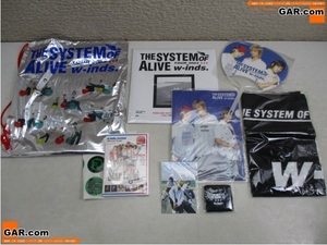 HC60 W-inds./ウインズ THE SYSTEM OF ALIVE ツアーグッズ 2003 色々セット ＆ ウインズ出演 DVD 「Star Light」